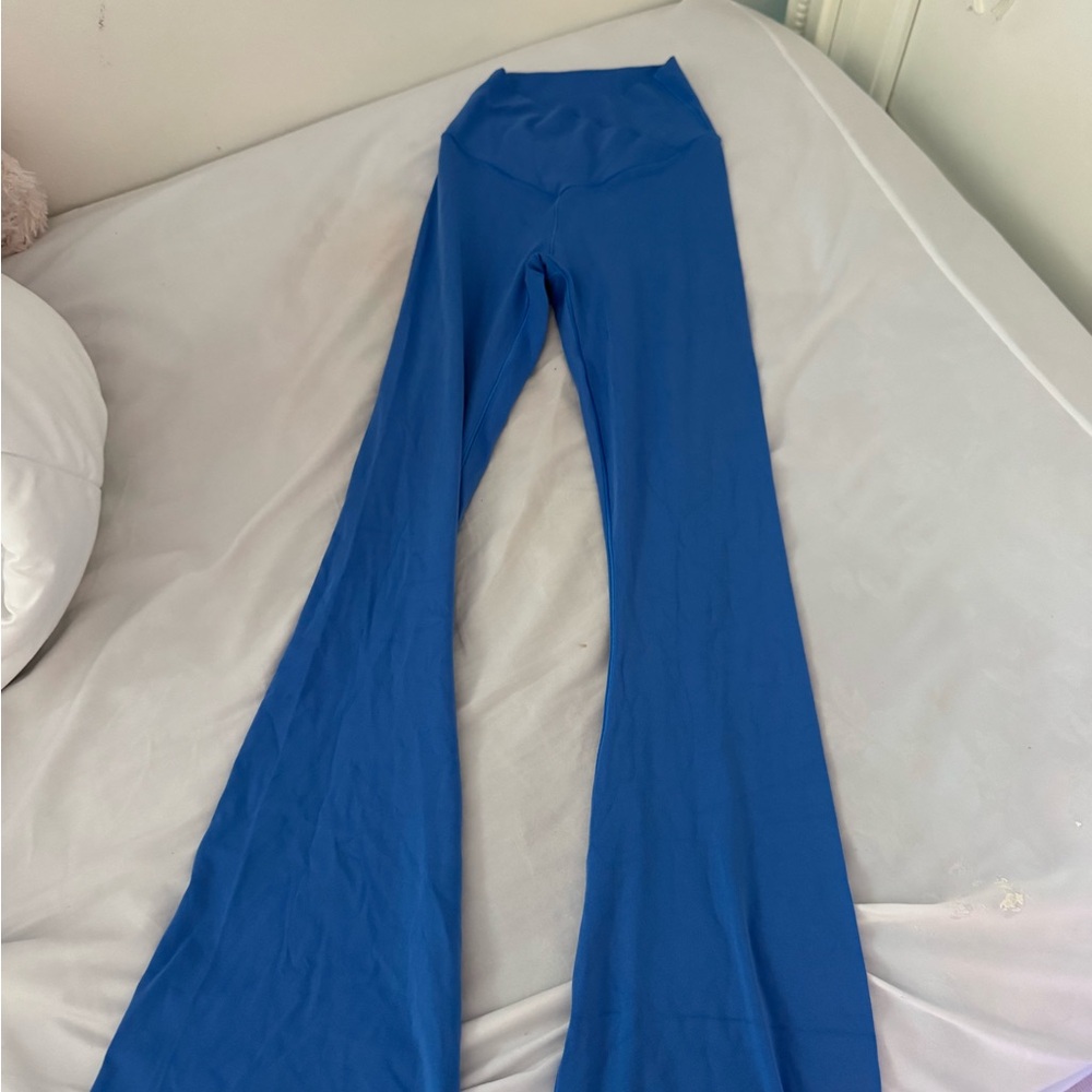 Aerie Bold Blue Flared Leggings